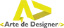 Logo da Arte de Designer - Agência WEB - www.artededesigner.com